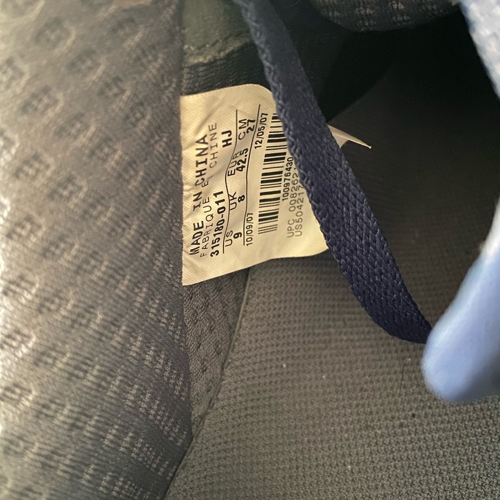 Nike Men’s Air Force 1 Low Grey White Navy - Picture 3 of 6